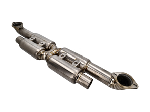 Exhaust Muffler / Silencer Titanium DesignTek for Porsche 996 Turbo (MINOR TRANSIT DAMAGE) - 99611102775, 99611102776, 99611198775, 99611198777